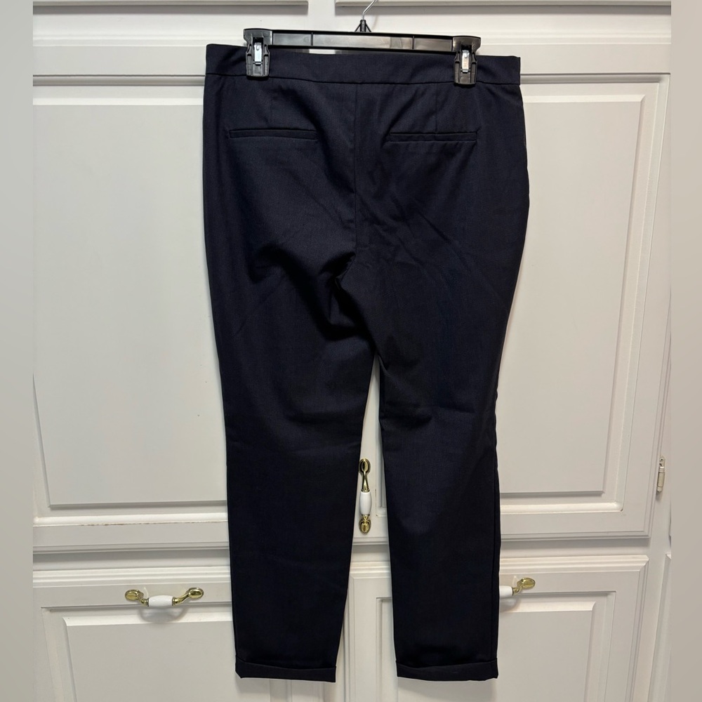 Zara Basic Collection Dark Blue Cuffed Pants Wome… - image 3